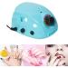 25000RPM Electric Nail Drill Set with Polishing Pen 6 Drill and Foot Padel Adjustable Speed Low Temperature Low Noise Nail File for Salon Home Blue - Buy Online on GoSupps.com