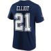 Ezekiel Elliott #21 Dallas Cowboys NFL T-Shirt - Iconic Player Apparel - Navy XXL - Buy Online on GoSupps.com