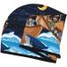Ultra Plush Microfiber Hair Towel Wrap - Ultra Absorbent Turban for Curly Long & Thick Hair | Noah's Ark Ocean Scene - Buy Online on GoSupps.com