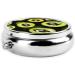 Green Kiwi Round Pill Box - 3 Compartment Travel Organizer | Portable Pill Box for International Shipping - Buy Online on GoSupps.com