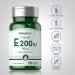 Piping Rock Vitamin E 200 IU Softgels - High Potency, Non-GMO & Gluten Free - 100 Capsules - Buy Online on GoSupps.com