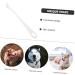 Happyyami 5pcs Pet Toothbrush Oral Cleaning Toothbrush Dog Toothbrushes Pet Supplies Toothpaste Small 1 count (Pack of 1) Whitex5pcs - Buy Online on GoSupps.com
