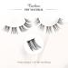 Cuckoo DIY Eyelash Extension 100 Clusters Volume Lashes Set - 3D Effect, Glue Bonded Band for Natural Looking False Eyelashes - Buy Online on GoSupps.com