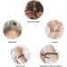 Spiral Hair Ties for Women & Girls High-End Translucent Hair Accessories Durable and Elegant Colorful Bands Telephone Cord Bobbles Premium Quality Crystalline Holders (green line) - Buy Online on GoSupps.com