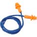 Tvoip 10 Pairs Soft Silicone Corded Ear Plugs | Reusable Hearing Protection for International Shipping - Buy Online on GoSupps.com