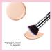 Jessup Kabuki Foundation Brush - Professional Synthetic Makeup Brush for Flawless Application - Black B069-080 - Buy Online on GoSupps.com