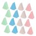 MAGICLULU 8 Sets Triangular Sponge Puff Makeup Sponges Makeup Applicator Tools Concealer Sponge Mineral Makeup Foundation Body Face Puff Powder Puff Makeup Puff Dry Puff Wet and Dry