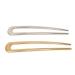 Honbay 2PCS U Shaped Metal Hair Pins & Forks - Simple Hair Sticks - Buy Online on GoSupps.com