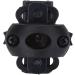 Vgeby Helmet Flashlight Bracket | Airsoft Headlamp Holder with Quick Release Clamp - Black - Buy Online on GoSupps.com