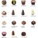 Hotel Chocolat - The Classic Christmas Sleekster - 28 chocolats classiques et de No l 320 g - Bo te chocolat - Cadeaux de No l - Buy Online on GoSupps.com