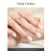 Shop Semi Cured Gel Nail Strips - Nude Ombre | 20 PCS Beige Gel Stickers | UV Light Required - Salon Quality & Easy to Use - Buy Online on GoSupps.com