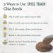 Organic Chia Seeds with Omega-3 (397g/14oz) - USDA Organic, Raw & Rich in Fibers | Ideal for Smoothies - Spice Train - Buy Online on GoSupps.com