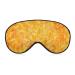 Flame Texture Sleep Mask for Women Adjustable Sleeping Eye Shades Cover with Elastic Strap