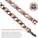 HyyMe Magnetic Bracelet for Women Copper Magnetic Bracelet for Lymphatic Drainage Heart Shape Design Adjustable Jewelry Gifts for Women. (Copper1) - Buy Online on GoSupps.com