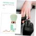 Beavorty Travel Makeup Brush Beauty Tools Blush for Cheeks Cosmetic Brush Face Makeup Blush Makeup Brush Beauty for Makeup Blush Brush for Cheeks Make up Travel Loose Powder Fiber Wool 10.20X4.50X4.50CM As Shown - Buy Online on GoSupps.com