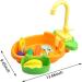 Automatic Bird Bathtub with Faucet - Ideal for Parakeets, Cockatiels, Conures, and Small Birds | SGQCAR New Orange - Buy Online on GoSupps.com
