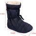 Buy BXT Warm Cast Toe Sock Cover - Thick Fleece Lining for Fractured Foot Leg & Ankle Protection - Black/Grey Foot Cast Cover | International Shipping Available - Buy Online on GoSupps.com