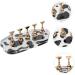 Healeved Cow Base Toe Nail Painting Stand Practice Stand Nail Showing Stand Magnetic Mount Nail Polish Stand Nail Tools U as Postizas Decoradas Magnetic Tool Cosmetic Practice Tools Gilded - Buy Online on GoSupps.com