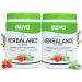 OZiva Plant Based HerBalance for PCOS (with Chasteberry Shatavari Red Raspberry Ashoka) for better cycle and hormonal balance 250g (Pack of 1) (PCOS Pack of 2)