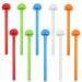 10 PCS Bird Perch Stands Universal Bird Perches Holders Birdcage Stands Canary Finch Budgie Cage Plastic Holder Stick for Birds Finch Canary Budgie Parakeets Cockatiels Cage Corner Paw Rest