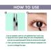 Hairless Ultra Fine Metal Mascara Waterproof Sweatproof Curling Mascara Doll Mascara Long Lasting Natural (Brown) - Buy Online on GoSupps.com