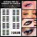Professional Fluffy Glitter Eyelashes Natural-Looking 4 Pairs DIY Dramatic False Lashes for Cosplay and Decorative Use - Buy Online on GoSupps.com