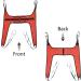 Full Body Sling Patient Lift - Universal 4-Point Transfer Hammock for Bathroom Transfers - Red | Shop Internationally - Buy Online on GoSupps.com