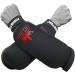 Meister MMA Elastic Forearm Guard with Gel Padding | Black/Red | Small/Medium - Ultimate Protection for Fighters - Buy Online on GoSupps.com