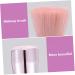 NOLITOY Mushroom Head Makeup Brush | Fluffy Face Powder & Cheek Brush | Triangle Body Brush | Portable Pink Beauty Tool - Buy Online on GoSupps.com