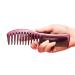 Keranique Anti-breakage Hair Styling Comb for Detangling and Conditioning Burgundy