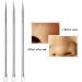Acne Needle Stainless Steel Comedone Acne Blackhead Remover Needles Pimple Blemish Black Dots Skin Face Care Tools Clip Spoon Kit (Color : Peach) - Buy Online on GoSupps.com