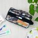 Rough Enough Clear Cosmetic Bag | TSA Approved Toiletry Organizer with Zipper Pockets & Handle - Buy Online on GoSupps.com