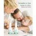GROWNSY Baby Saline Nasal Spray 2 PCS - Natural, Xylitol Infused, Non-Alcoholic Formula for Instant Relief and Daily Nasal Care - Buy Online on GoSupps.com