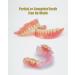 DIY Denture Fake Teeth - Temporary Top & Bottom Teeth for All Situations | Easy & Convenient - Buy Online on GoSupps.com