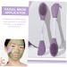 DOITOOL Scrubbers Silicone Applicator Brush Scrubber Exfoliator Applicator Tool Silicone Scrubber Facial Scrubber for Mud Applicator Facial Detergent Plastic - Buy Online on GoSupps.com