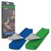 Effect (10 in x 2 in) Kinesiotapes Precut in Many Colors I PreCut Tape Waterproof & Elastic I Extra Strong Kinesiology Tape (Dark Blue + Green) 25 Strips 25 X Green + 25 X Dark Blue
