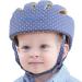 IULONEE Baby Helmet Toddler Protective Hat Infant Head Protective Cotton Hat Toddler Adjustable Safety Helmet (Elegant Blue)