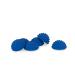 AFH web shop 6 x therapy balance hedgehog mini extra strong in trendy blue tones |Diameter: 9 cm |Gymnastics hedgehog |Hedgehog ball |Small balance hedgehog (6 x dark blue)