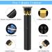 Hair Clippers for Men Beard Trimmer Cordless Rechargeable - T-Blade Ceramic Blade Shaver with 4 Guide Combs for Home and Barber Shop Use - Black - Buy Online on GoSupps.com