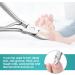Toenail Clipper Professional Stainless Steel Nail Clipper Ingrown Toenail Tool Cuticle Nipper Footcare with Non-slip Handle for Trimming Dead Skin - Buy Online on GoSupps.com