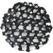 Ruluti Black Cotton Bun Holder & Hair Net for Ballet - 3.9 Inch Elastic Hat Holder for Dancers & Nurses - Buy Online on GoSupps.com