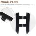Buy Minkissy 10 Pairs Non-Slip Glasses Nose Pads | Silicone White Shot Glasses for Sunglasses | Durable & Comfortable - International Shipping Available - Buy Online on GoSupps.com