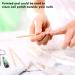 100 Pcs Orange Wooden Double-End Cuticle Pusher Tools for Nail Manicure Pedicure - Buy Online on GoSupps.com