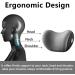Comfortable Car Neck Pillow - Breathable Memory Foam Travel Cushion with Removable Cover (Gray) - Ideal for Long Journeys | International Shipping Available - Buy Online on GoSupps.com