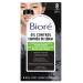 Bior Deep Cleansing Charcoal Pore Strips for Instant Pore Unclogging and Blackhead Removal (8 Count) Charcoal 8 count (Pack of 1)
