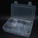Xiaoyztan 8-Grid Hard Plastic Case with Removable Dividers - Perfect for Candies, Snacks, Electronics, Jewelry & Small Parts - Buy Online on GoSupps.com