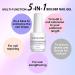 Saviland 5 in 1 Clear Builder Base Gel - Nail Strengthener for Broken Nails - 15ml UV/LED Gel - Buy Online on GoSupps.com