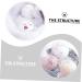  Angoily Angoily 2 Pieces Foaming Bath Ball Shine Bath Ball Round Bath Milk Sparkling Bath Organic Milk For Kids Moisturize White Sea Salt - Buy Online on GoSupps.com