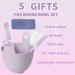 Jelly Mask Set - Professional Hyaluronic Acid & Rose Hydro Jelly Face Masks | Moisturizing DIY Mask Kit with Mixing Bowl & Headband - Perfect Gift - Buy Online on GoSupps.com