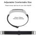 Adjustable Elastic Bands for Fitbit Alta/Alta HR - Soft Stretchy Nylon Wristbands (Black) - Buy Online on GoSupps.com